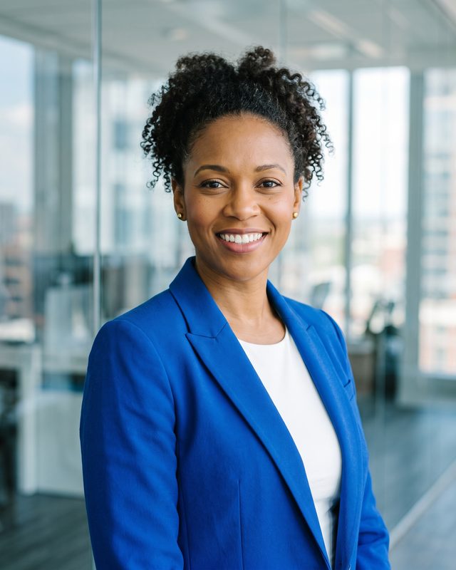 Portrait of Clara Okafor-Reyes